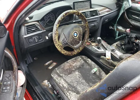 2015 BMW 328 I z USA, uszkodzony, nr VIN WBA3A5G51FNS84644